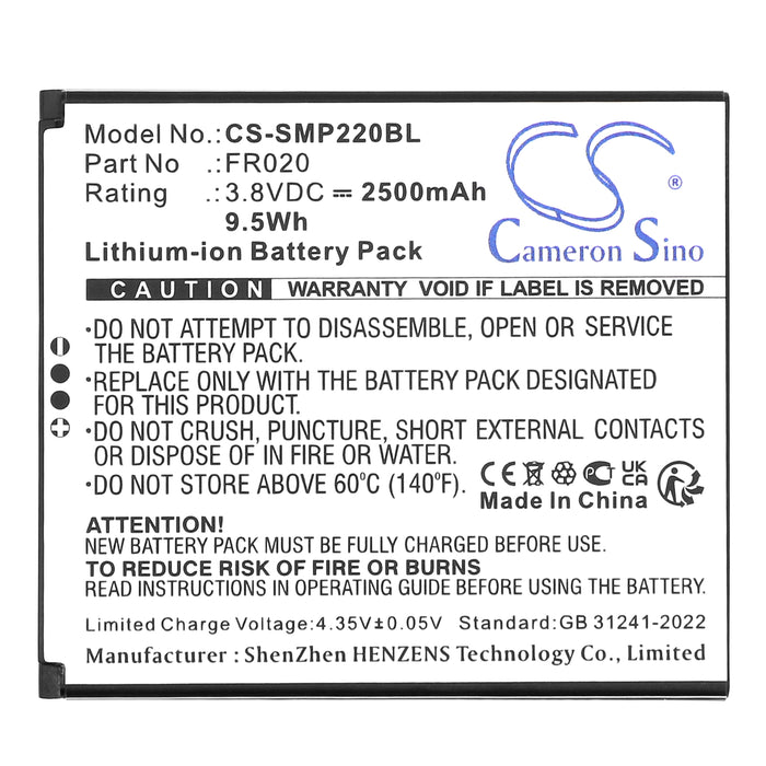 Sunmi P2 Mini Payment Terminal Replacement Battery