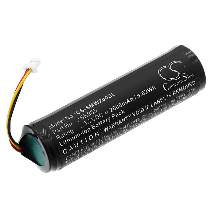 Shure MXW Handheld Transmitter MXW2 Handheld Transmitter 2600mAh Remote Control Replacement Battery