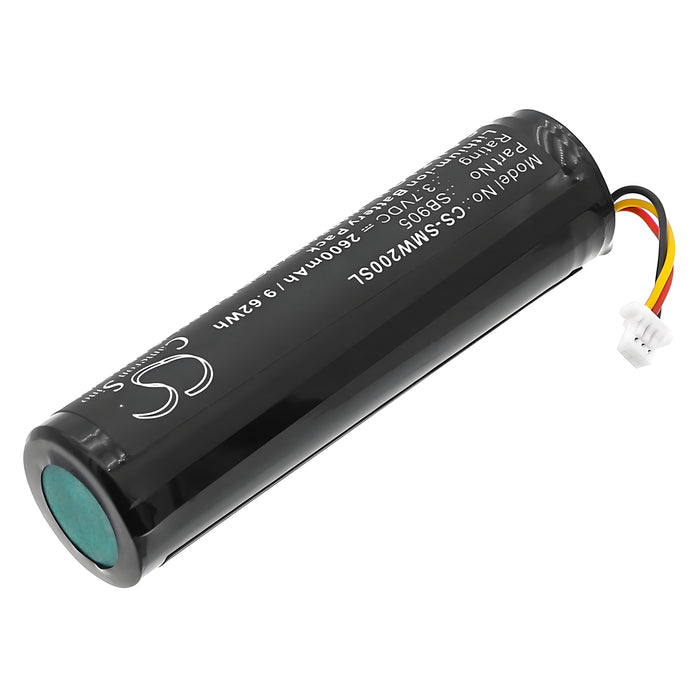 Shure MXW Handheld Transmitter MXW2 Handheld Transmitter 2600mAh Remote Control Replacement Battery