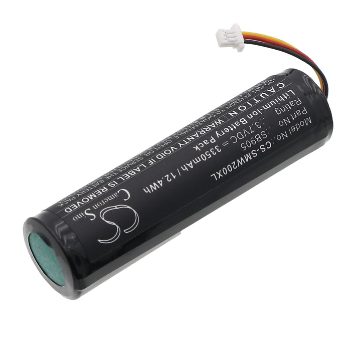 Shure MXW Handheld Transmitter MXW2 Handheld Transmitter 3350mAh Remote Control Replacement Battery