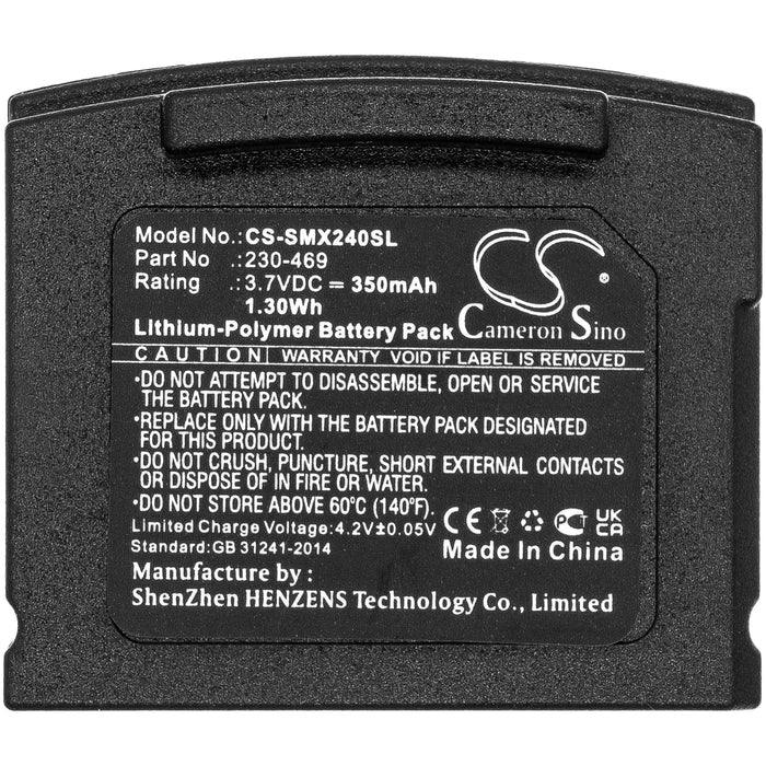 Unisar DH900 TV Listening Headphone Replacement Battery
