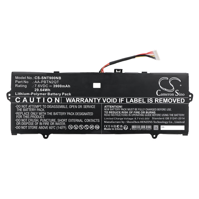 Samsung 900X3N-K03, 900X3N-K04, 900X3N-K06, 900X3N-K09, Notebook 9 NP900X3N, Notebook 9 NP900X3N-K01US, NP900X Laptop and Notebook Replacement Battery
