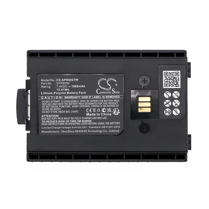 Teltronic HTT-500 1880mAh Two Way Radio Replacement Battery