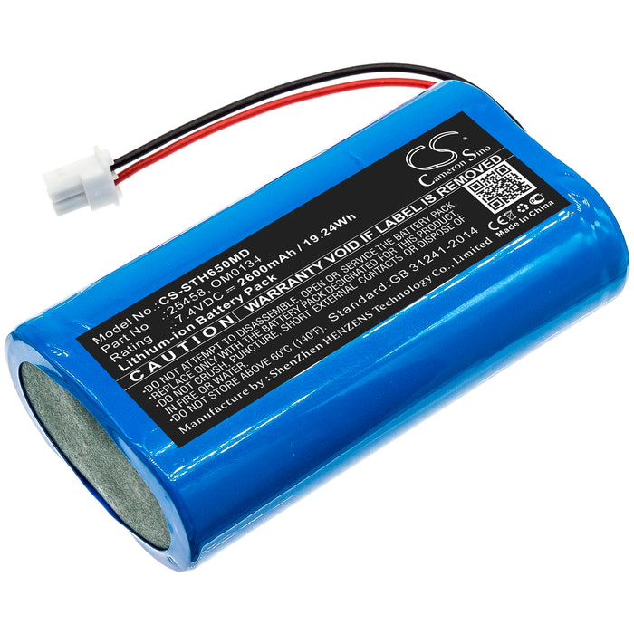 Surgitel Eclipse EHL65 EHL-65 Odyssey Analog 2600mAh Medical Replacement Battery