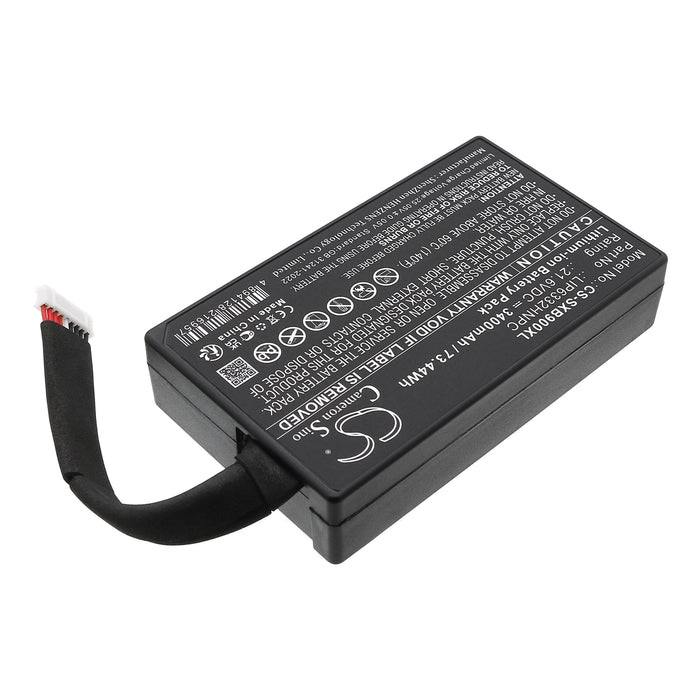 Sony GTK-XB90 3400mAh Speaker Replacement Battery