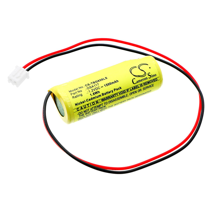 Triplett 12745 NIC1056 012745 Emergency Light Replacement Battery