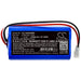 Terumo TE-SS800 Infusion Pump 3400mAh Medical Replacement Battery