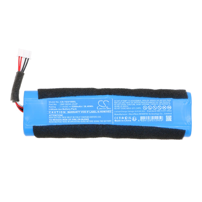 Therabody MOTIV GO VOICE Speaker Replacement Battery