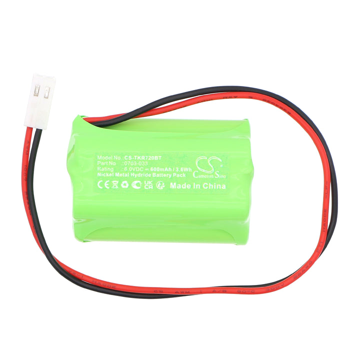 Teknim 720WR siren Alarm Replacement Battery
