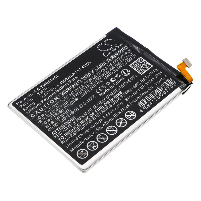 Technaxx Revvl 6 Pro 5G TMAF035G Revvl V Plus 5G Mobile Phone Replacement Battery