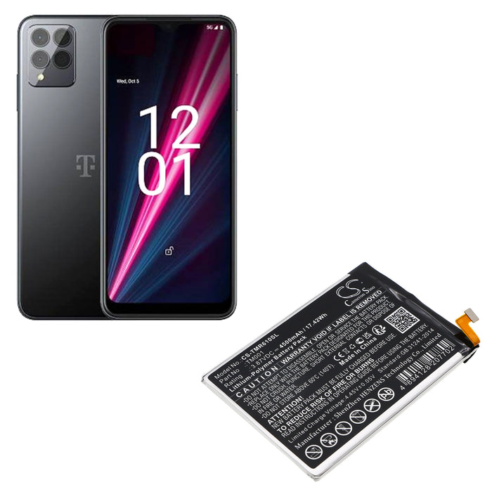 Technaxx Revvl 6 Pro 5G TMAF035G Revvl V Plus 5G Mobile Phone Replacement Battery