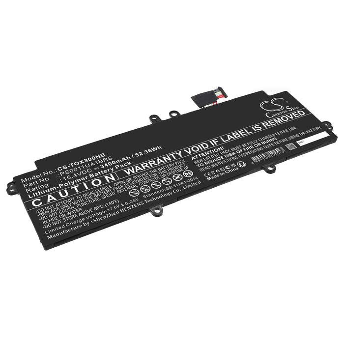 Dynabook Portege X30L-J-15K Portege X30L-J-1B3 Portege X30L-K-106 Portege X30L-K-11P Portege X30L-K-12Y Porteg Laptop and Notebook Replacement Battery