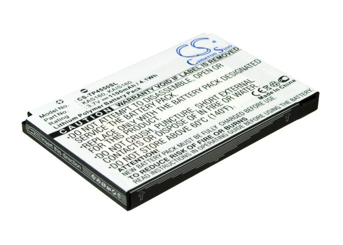 HTC TyTN II P4550 Kaiser Kaiser100 Kaiser 110 Kaiser 120 Kaiser 140 Mobile Phone Replacement Battery