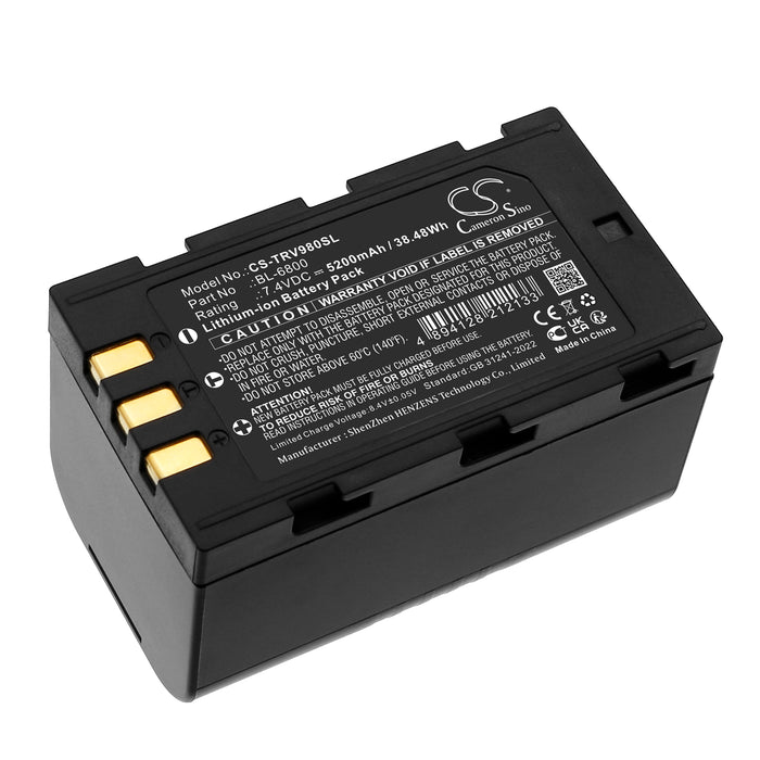 Teufel A16 TS7 V98 iRTK5 Host Bag Survey Multimeter and Equipment Replacement Battery