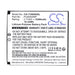 RealWear Aventura 500 Aventura Aventura Motor GPS Replacement Battery