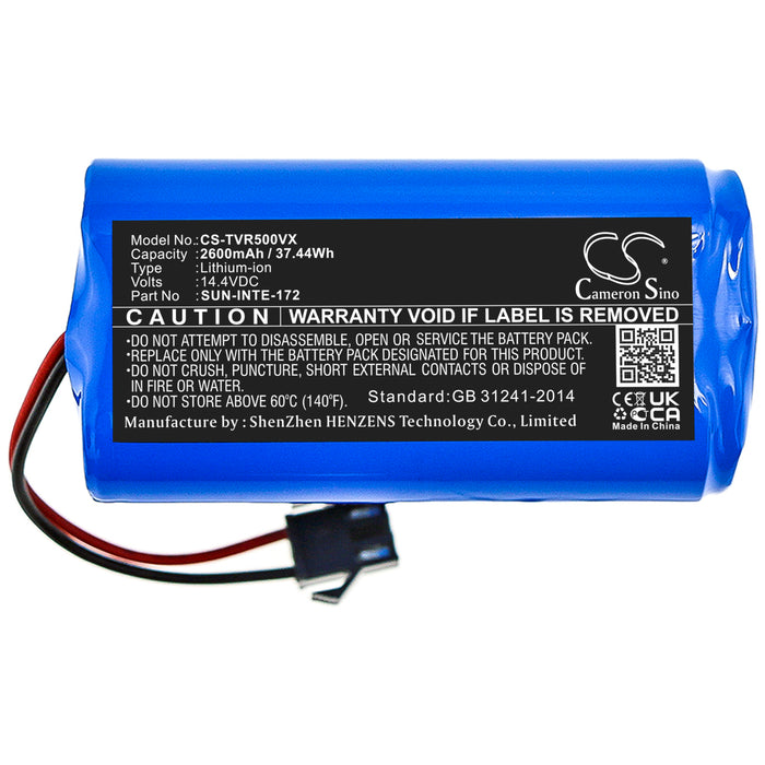 Pure Clean PUCRC850 PUCRC660 PUCRC675 Vacuum Replacement Battery