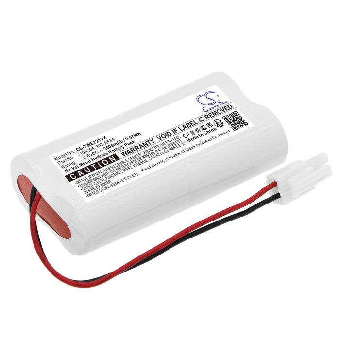 TWINBIRD HC-E221 HC-E221BL HC-EB21 HC-EB21W Vacuum Replacement Battery