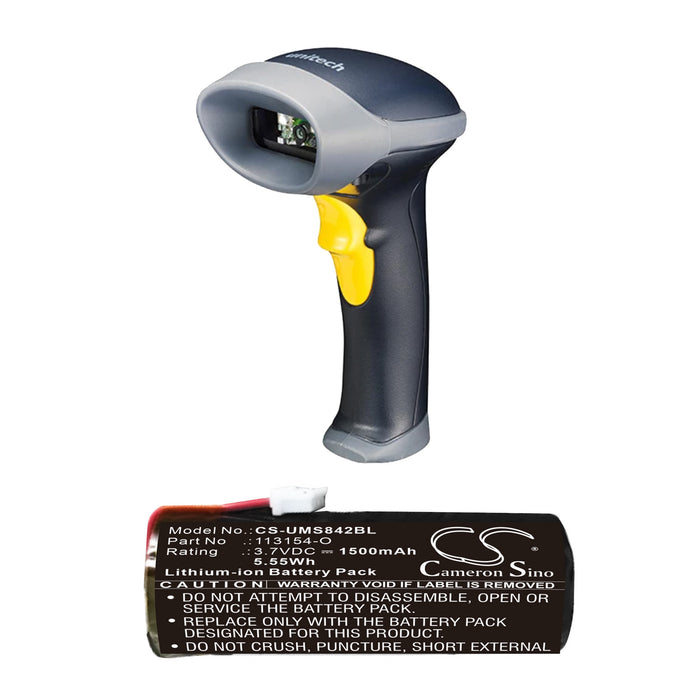 Urovo HT-1853 MS840 MS840B MS840P MS840PG MS842 MS842P MS842RB MS842RP MS84P2 Barcode Replacement Battery