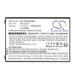 Urovo i6200S i6300A i6292S Barcode Replacement Battery
