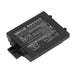 Vocera B3000E B3000N Communications Badge B3000 950mAh Black Medical Replacement Battery