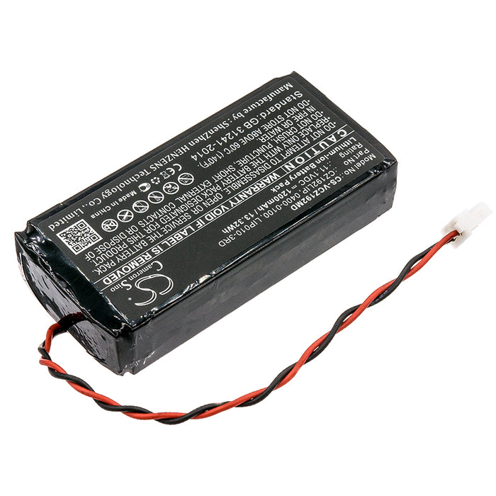 Verathon 0400-0100 0800-0404 CZ192LIP GlideScope Monitor Glidescope Portable GVL Laryng KMBNK513475 Medical Replacement Battery