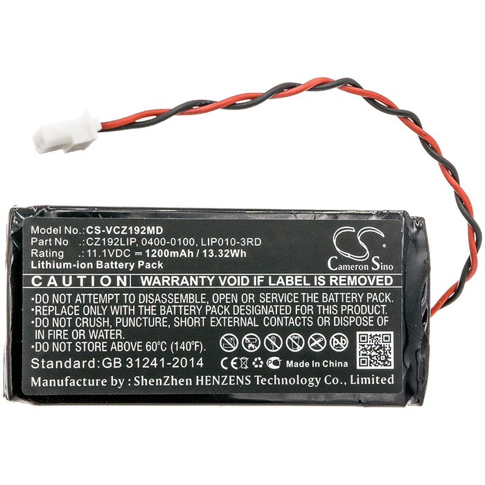 Verathon 0400-0100 0800-0404 CZ192LIP GlideScope Monitor Glidescope Portable GVL Laryng KMBNK513475 Medical Replacement Battery
