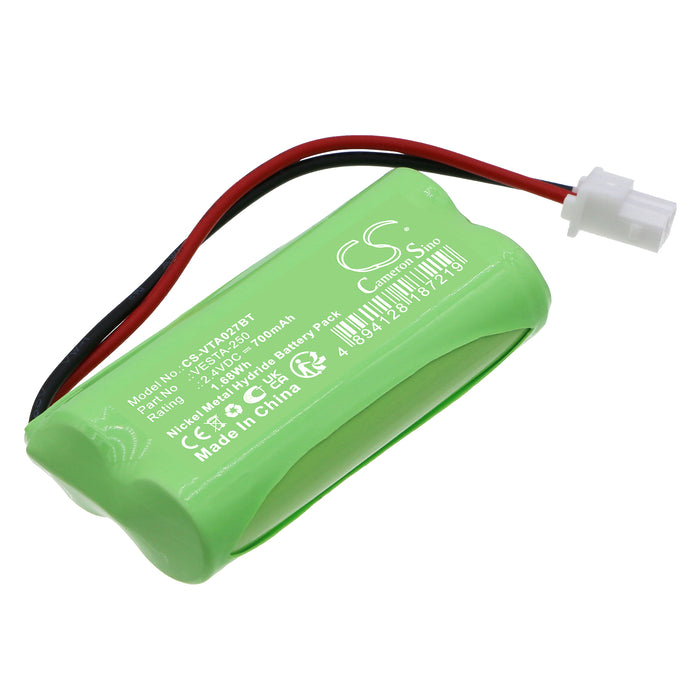 Vesta VESTA-027 HWC-1B-F1 VESTA-224 WEZC-8 Alarm Replacement Battery