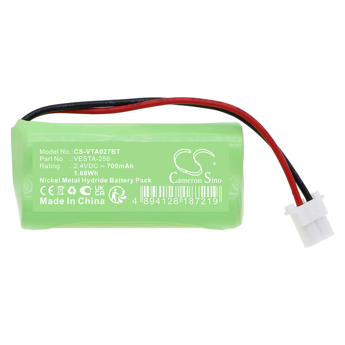 Vesta VESTA-027 HWC-1B-F1 VESTA-224 WEZC-8 Alarm Replacement Battery