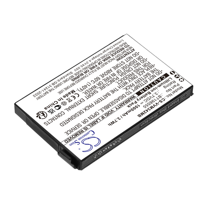 V Tech VM342,VM342-2 Baby Monitor Replacement Battery