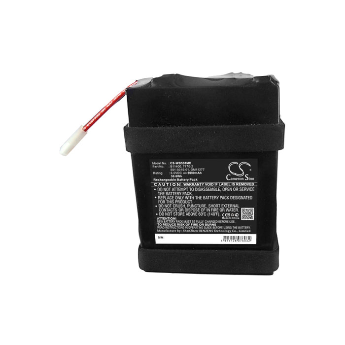 Grason Stadler 300 Vital Signs Monitor 420 Vital Signs Monitor 53NTO Vital Signs Monitor 53OTO Vital Signs Monitor Medical Replacement Battery