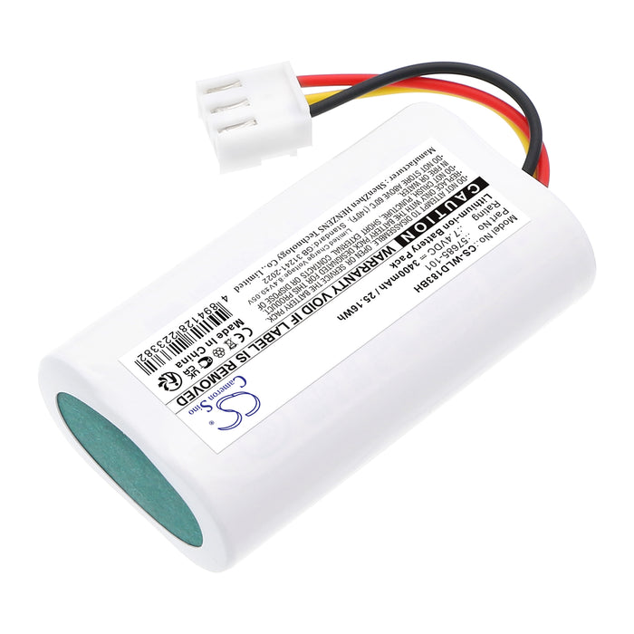 Winland D-011-0183,EnviroAlert Professional EAPro Gateway,EAPro-GTWY 3400mAh Alarm Replacement Battery