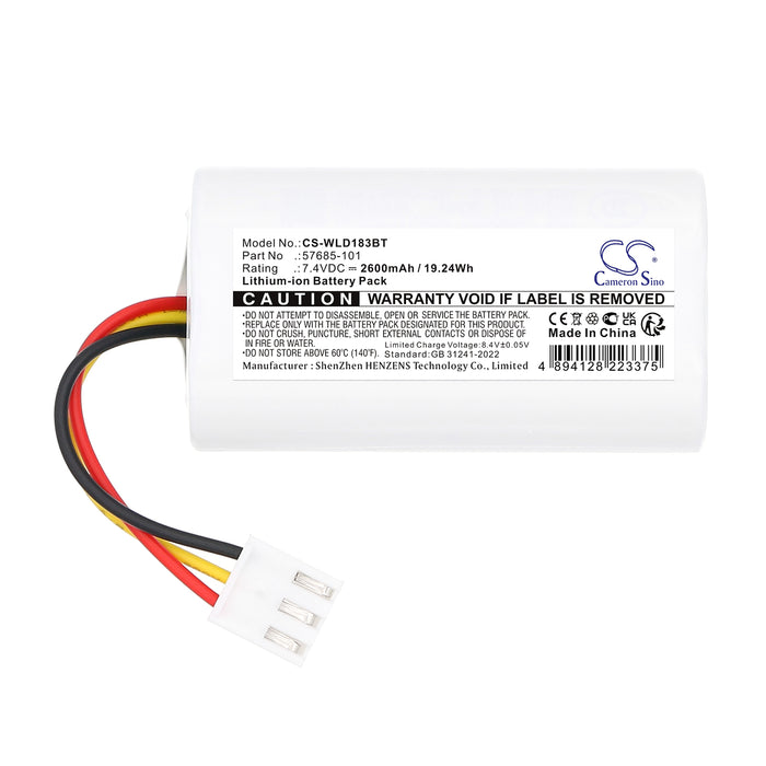 Winland D-011-0183,EnviroAlert Professional EAPro Gateway,EAPro-GTWY Alarm Replacement Battery