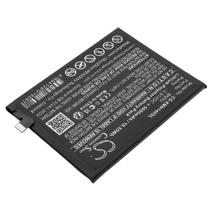 Xiaomi 24094RAD4C Xiaomi Redmi Note 14 5G Mobile Phone Replacement Battery