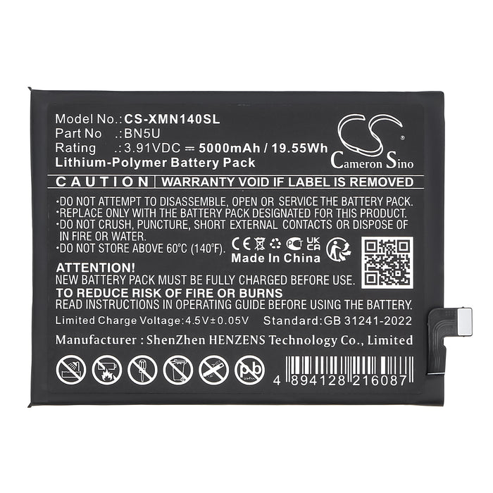 Poco M7 Pro 5G Mobile Phone Replacement Battery