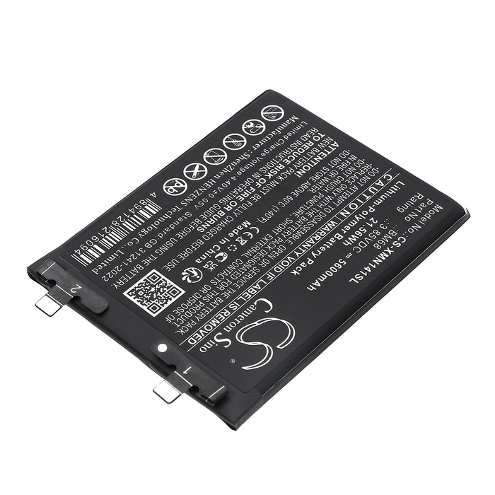 Redmi 24115RA8EC 24115RA8EG 24115RA8EI Note 14 Pro+ Mobile Phone Replacement Battery