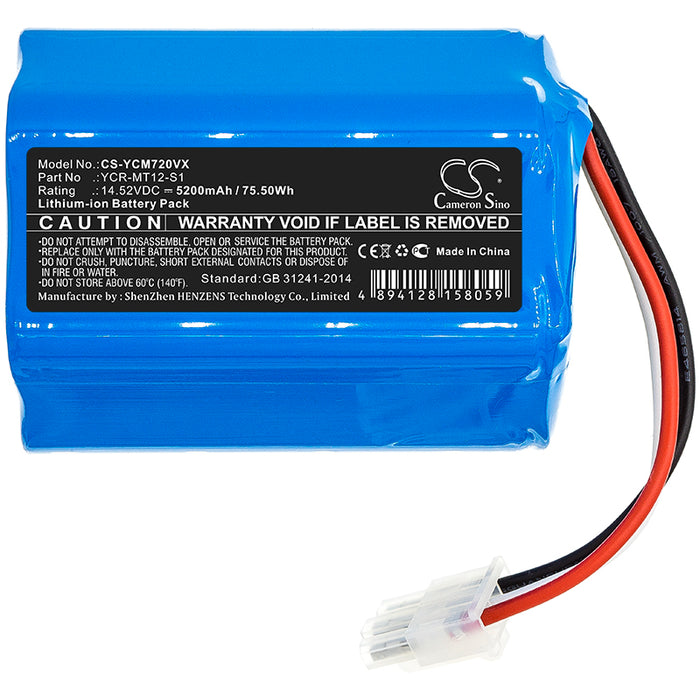 Miele Scout RX2 120 Scout RX3 120 5200mAh Vacuum Replacement Battery