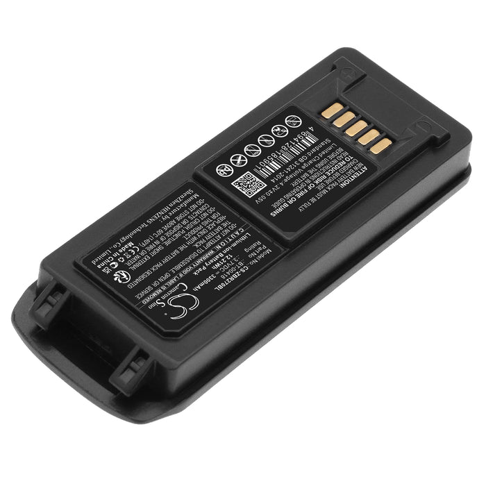 Zebra MC2200 MC2700 MC2180 MC220J MC22 MC27 Barcode Replacement Battery