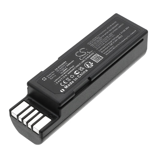 Zenith RFD2000 Barcode Replacement Battery