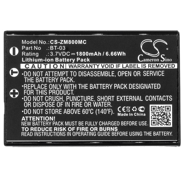 Praktica Luxmedia Z35, Luxmedia Z160 Camera Replacement Battery