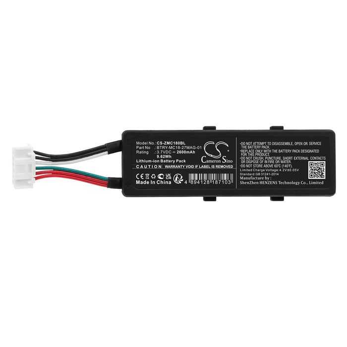 Zebra MC18 MC18N0 Barcode Replacement Battery