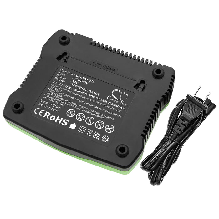 Powerworks P24ST P24AB 2CM P24LM32 Power Tool Battery Charger