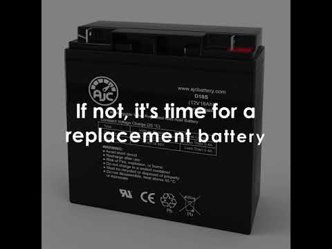 Stanley J5C09 500 Instant- 1000 Peak Amp 12V 22Ah Jump Starter Replacement Battery