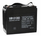 UPG 12V 135Ah Sealed Lead Acid - AGM - VRLA Battery - I6