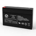 MK ES1.2-6 (6V 1.3AH) 6V 1.3Ah Wheelchair Replacement Battery