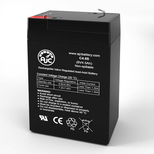 Lithonia XSXPEL 6V 4.5Ah Alarm Replacement Battery