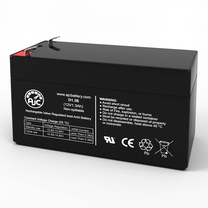 Parks Electronics Laboratory 925L Doppler 12V 1.3Ah Medical Replacement Battery
