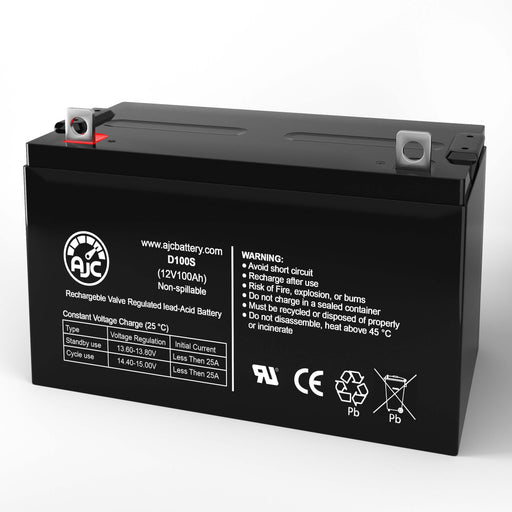 Deka 8G30H 12V 100Ah Sealed Lead Acid Replacement Battery