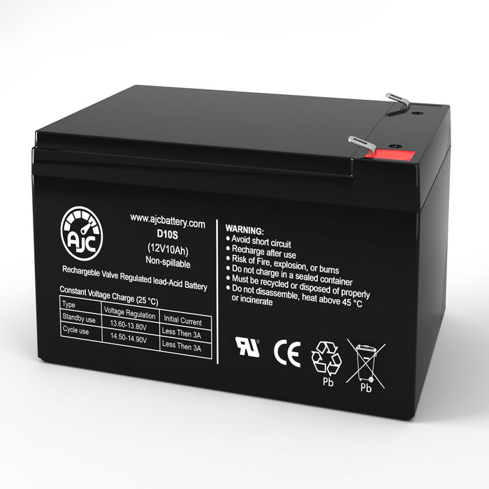 Kalee Bigfoot Monster Jeep KL40014 12V 10Ah Ride-On Toy Replacement Battery