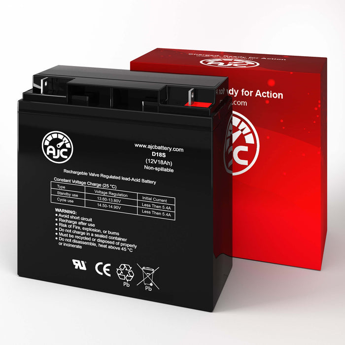 Simplex 12V18AH 12V 18Ah Emergency Light Replacement Battery-2