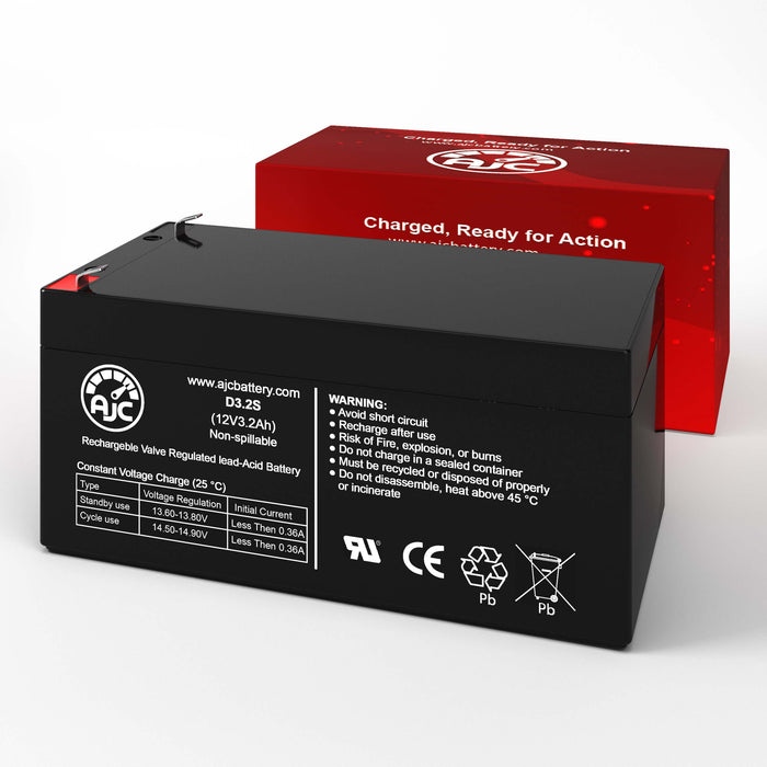 Shin Kobe HP3-12 12V 3.2Ah UPS Replacement Battery-2